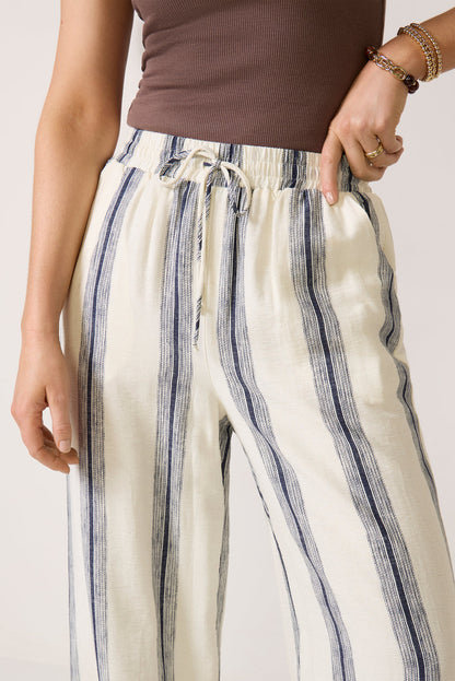 Drew Stripe Wide Leg Pant