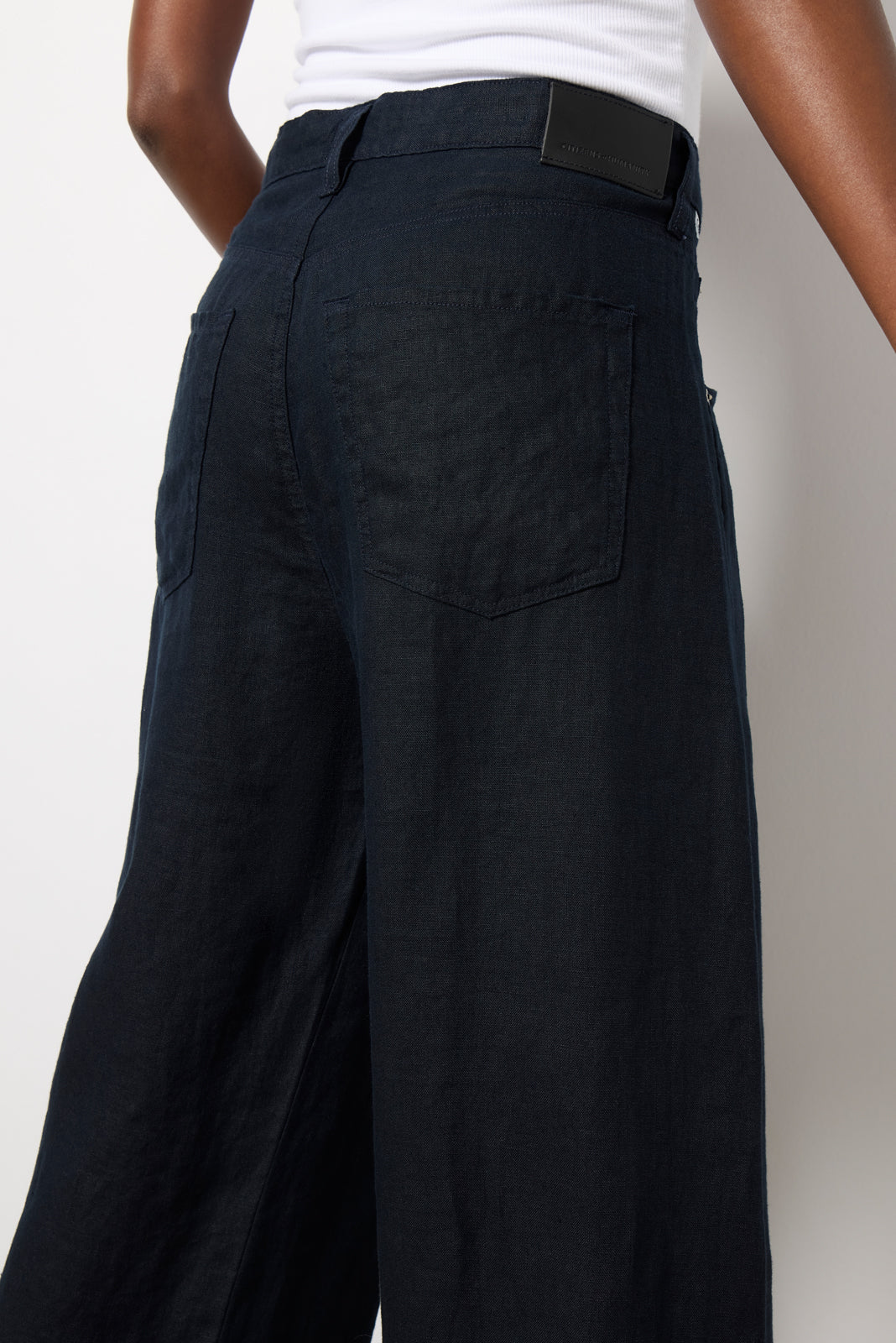 Brynn Drawstring Linen Pant