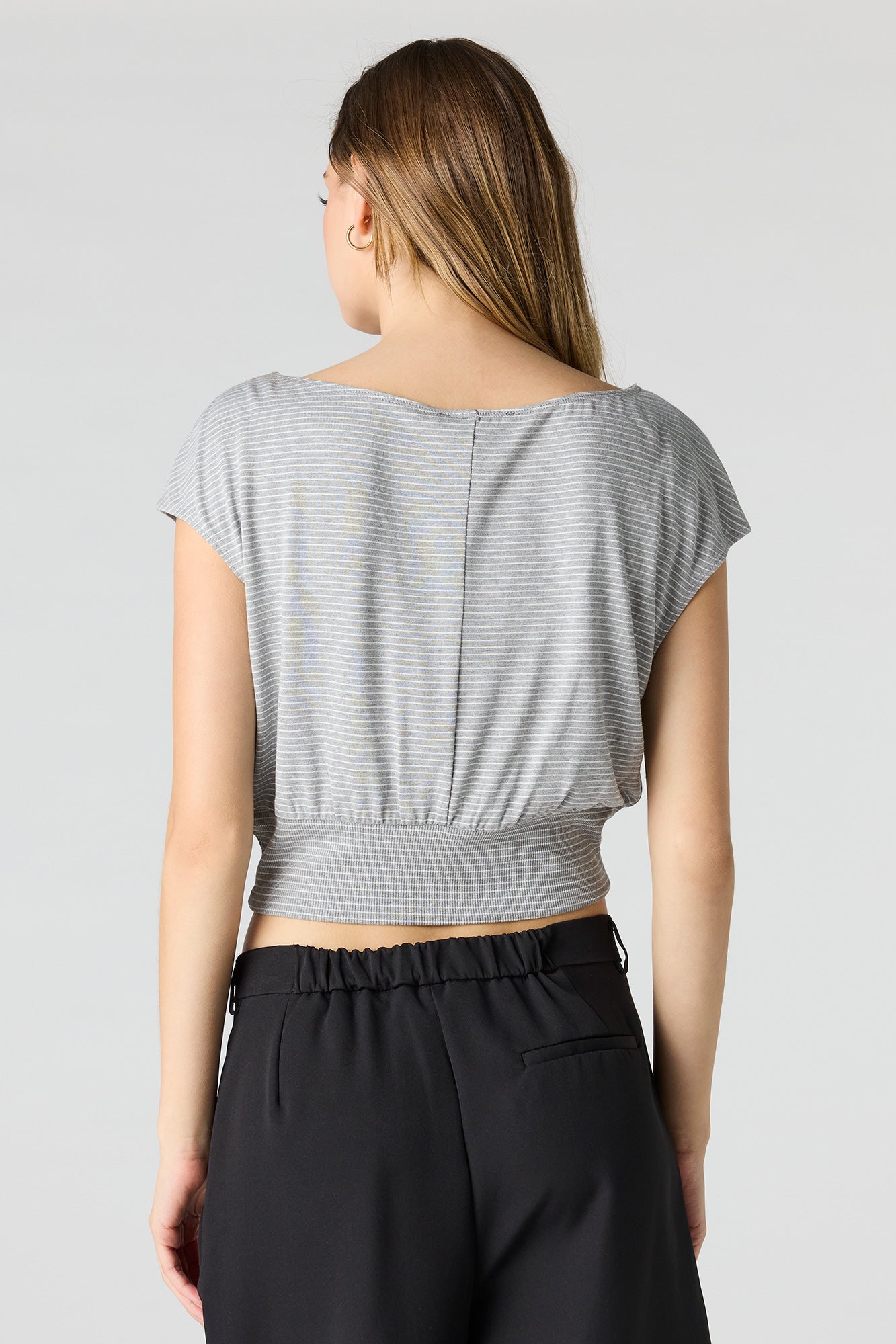 Striped Dolman Top