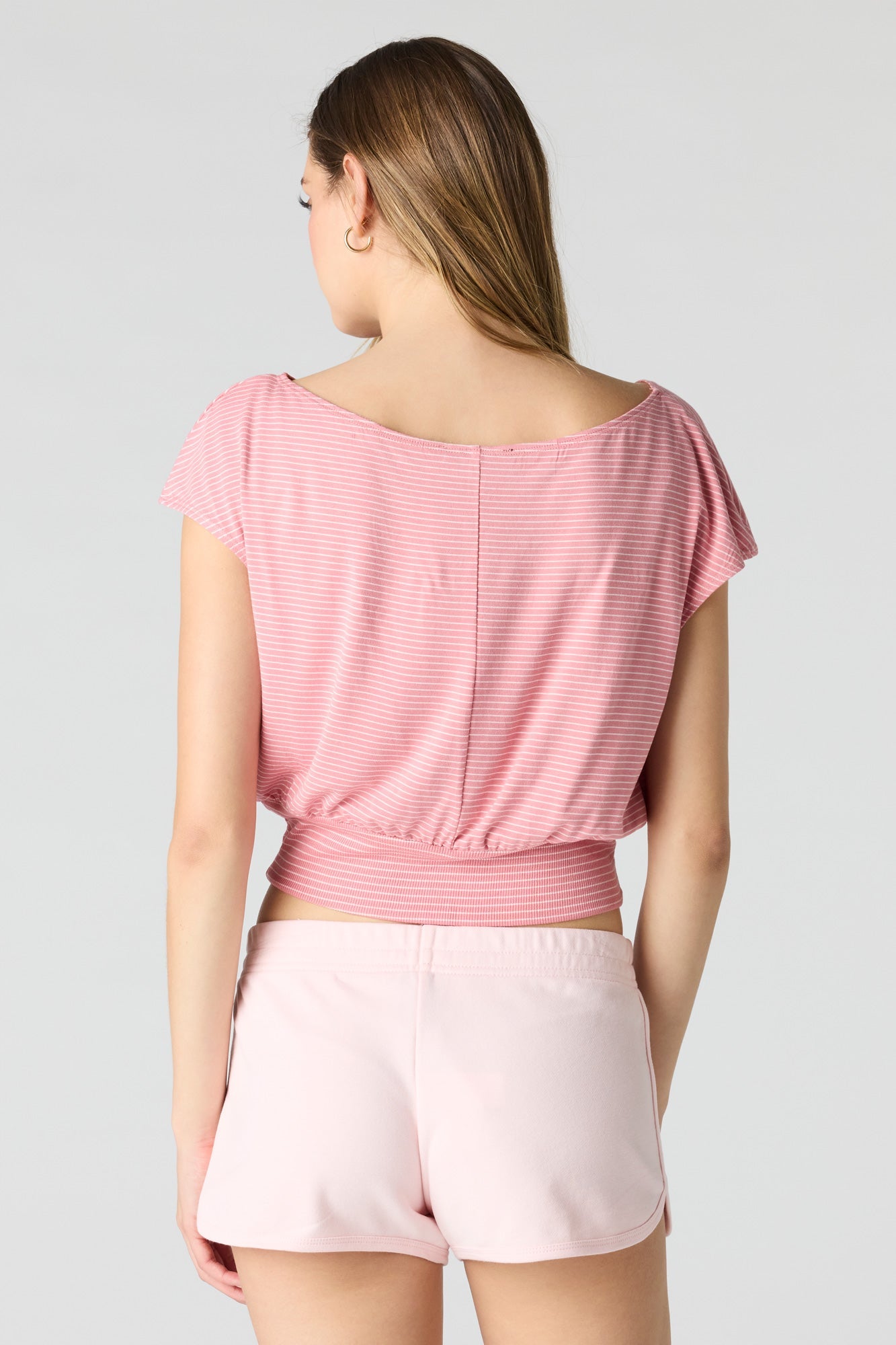 Striped Dolman Top