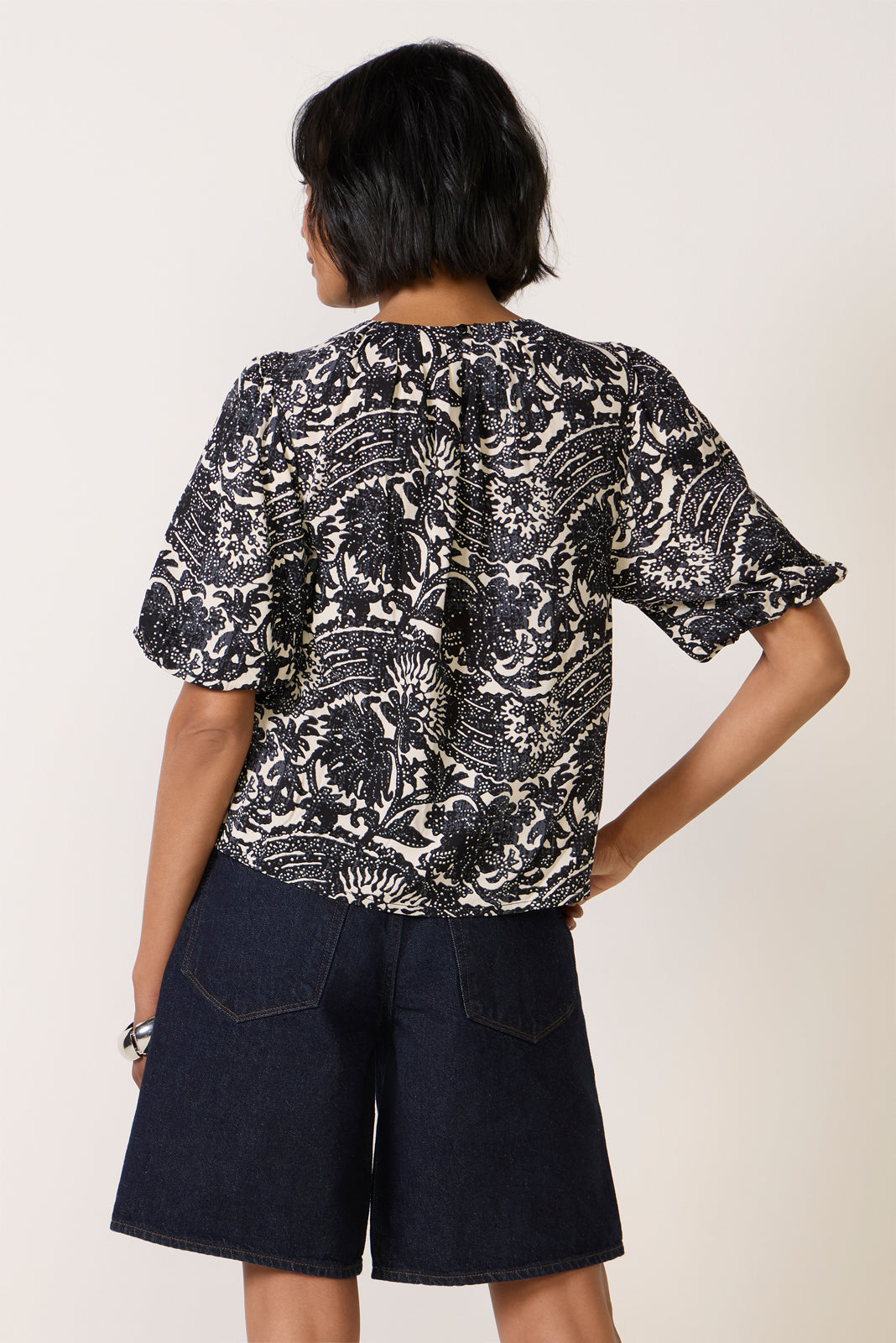 Declan Printed Blouse
