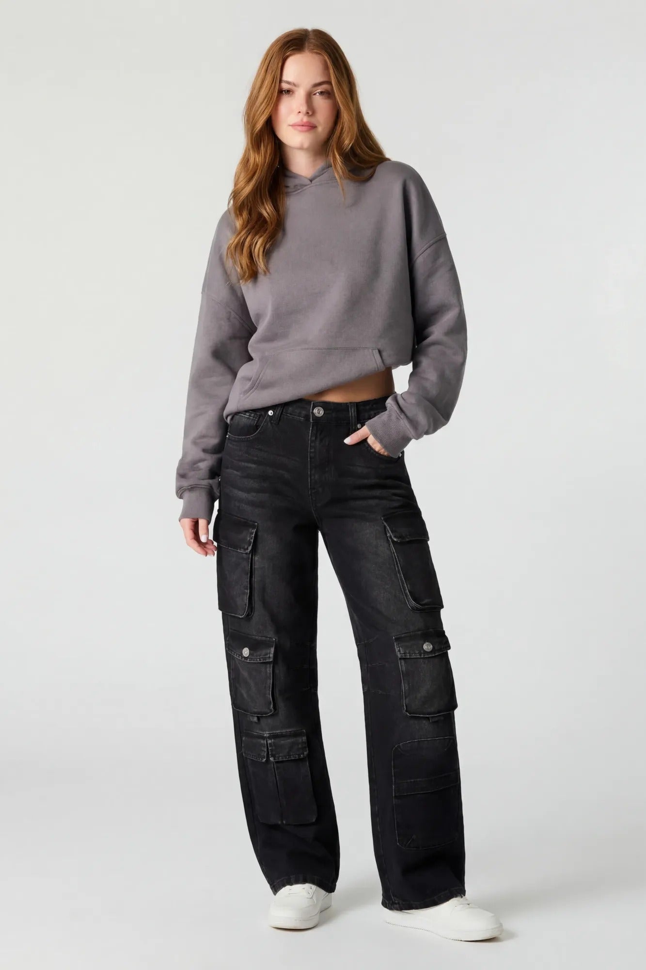 Multi Pocket Cargo Jean