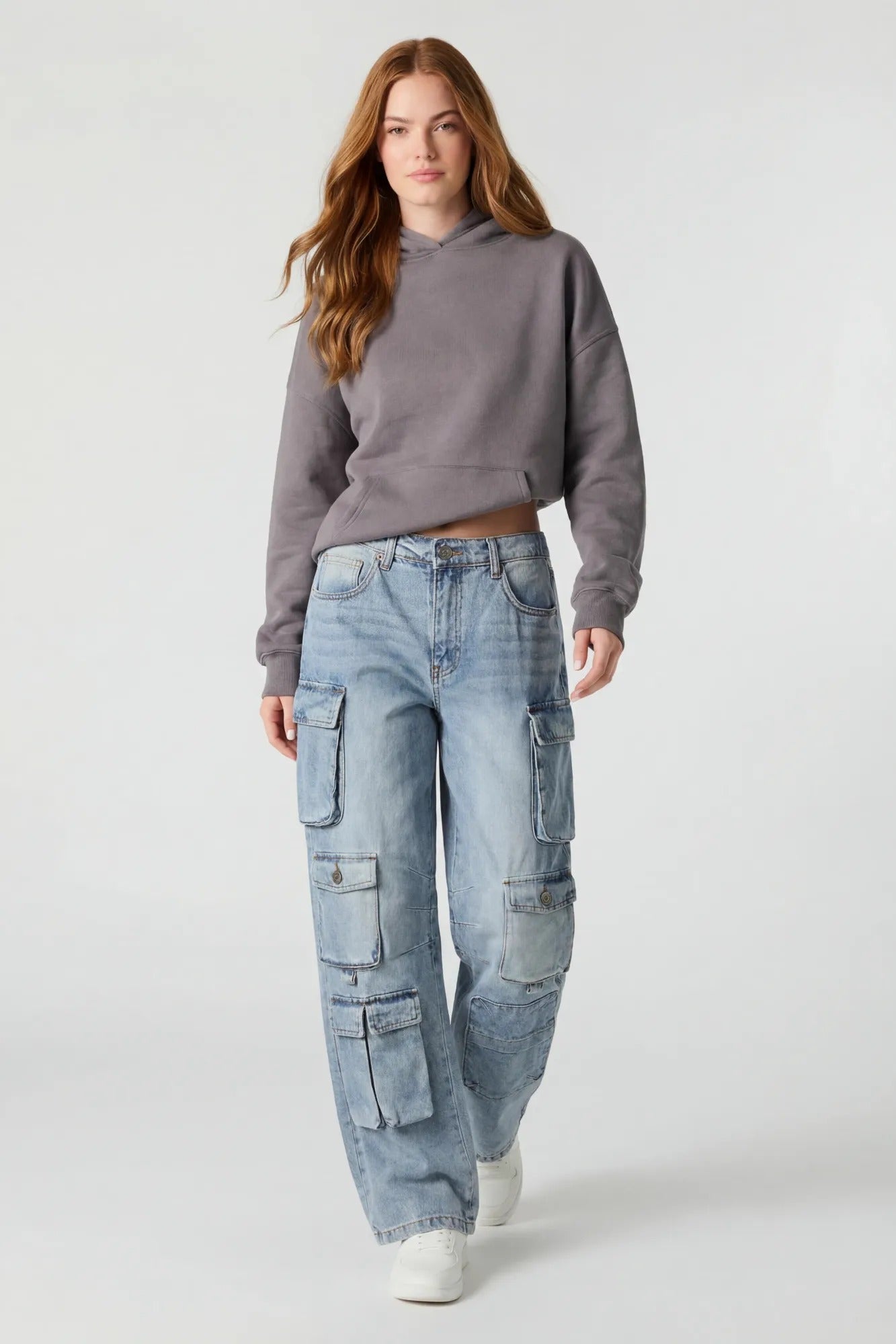 Multi Pocket Cargo Jean
