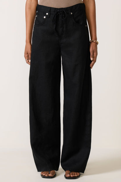 Brynn Wide Leg Drawstring Pant