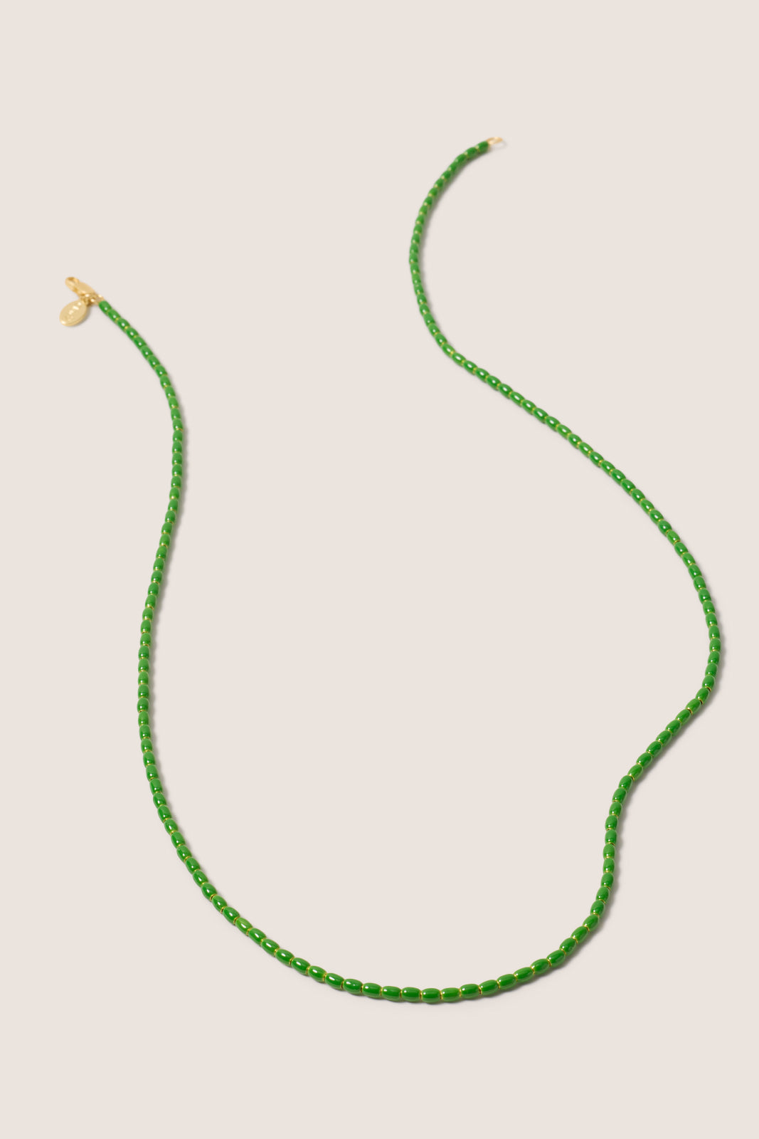 Enamel Barrel Chain Necklace