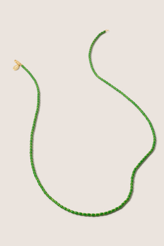 Enamel Barrel Chain Necklace