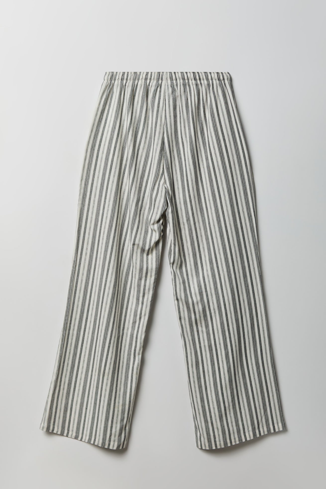 Linen-Blend Flowy Wide Leg Pant