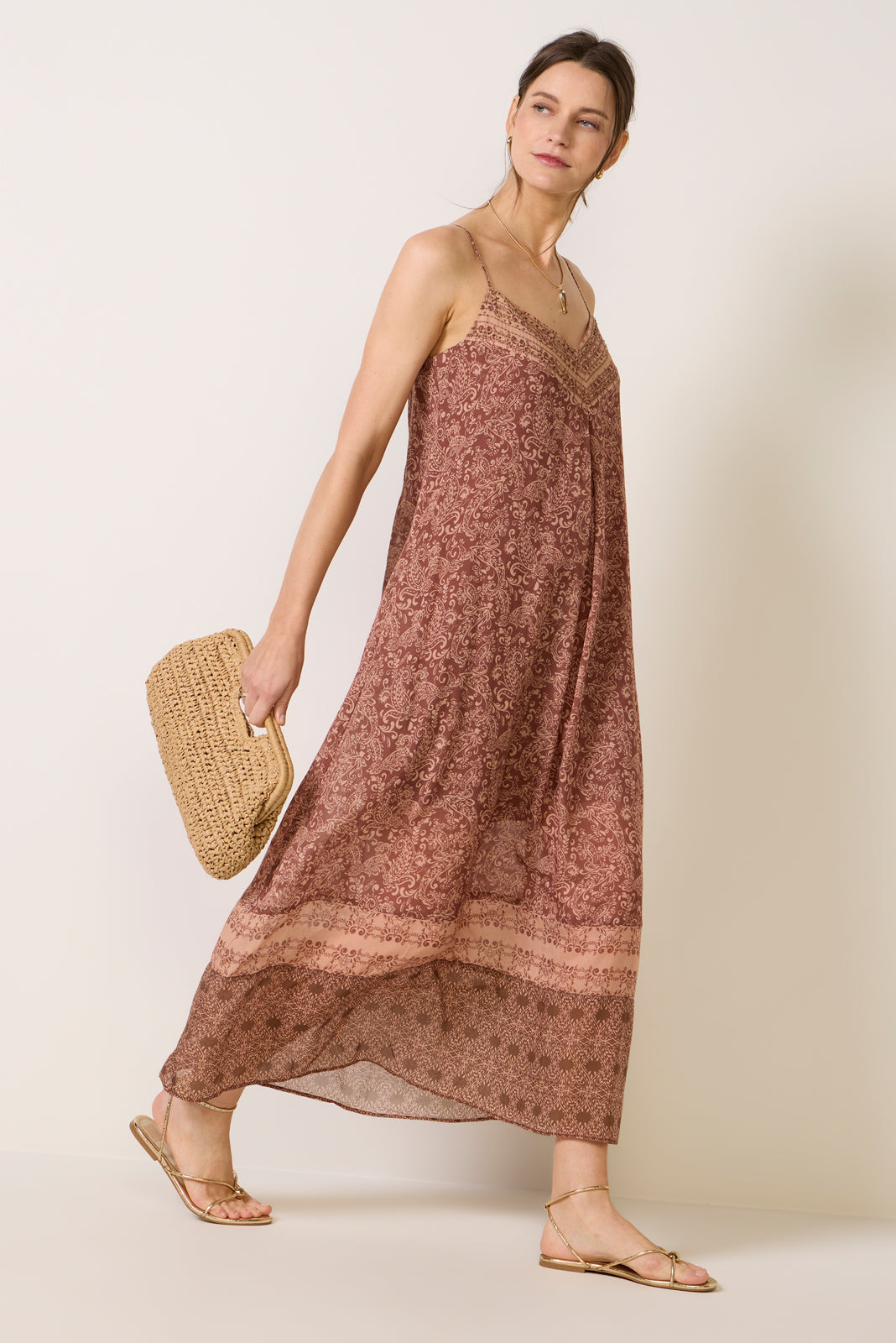 Coastal V Neck Dress
