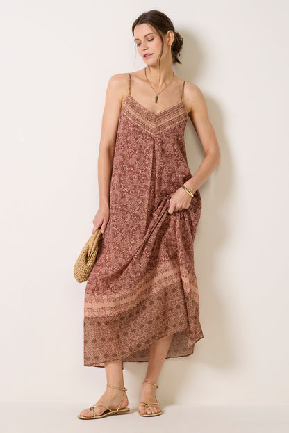 Coastal V Neck Dress