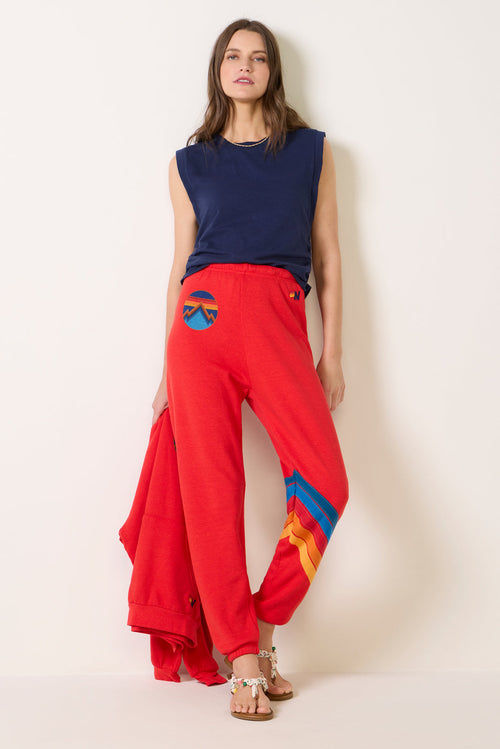All Season Circle Chevron Sweatpant