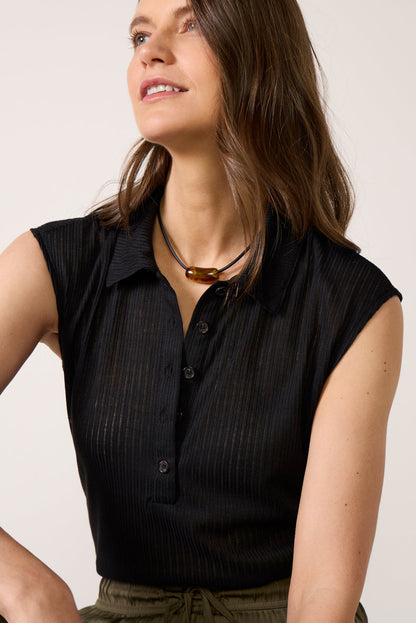 Everyday Muse Collared Tee