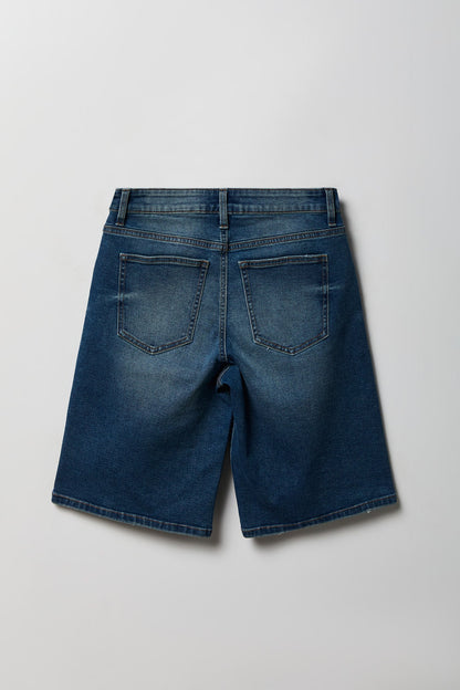 Stretch Low Rise Vintage Dark Jort