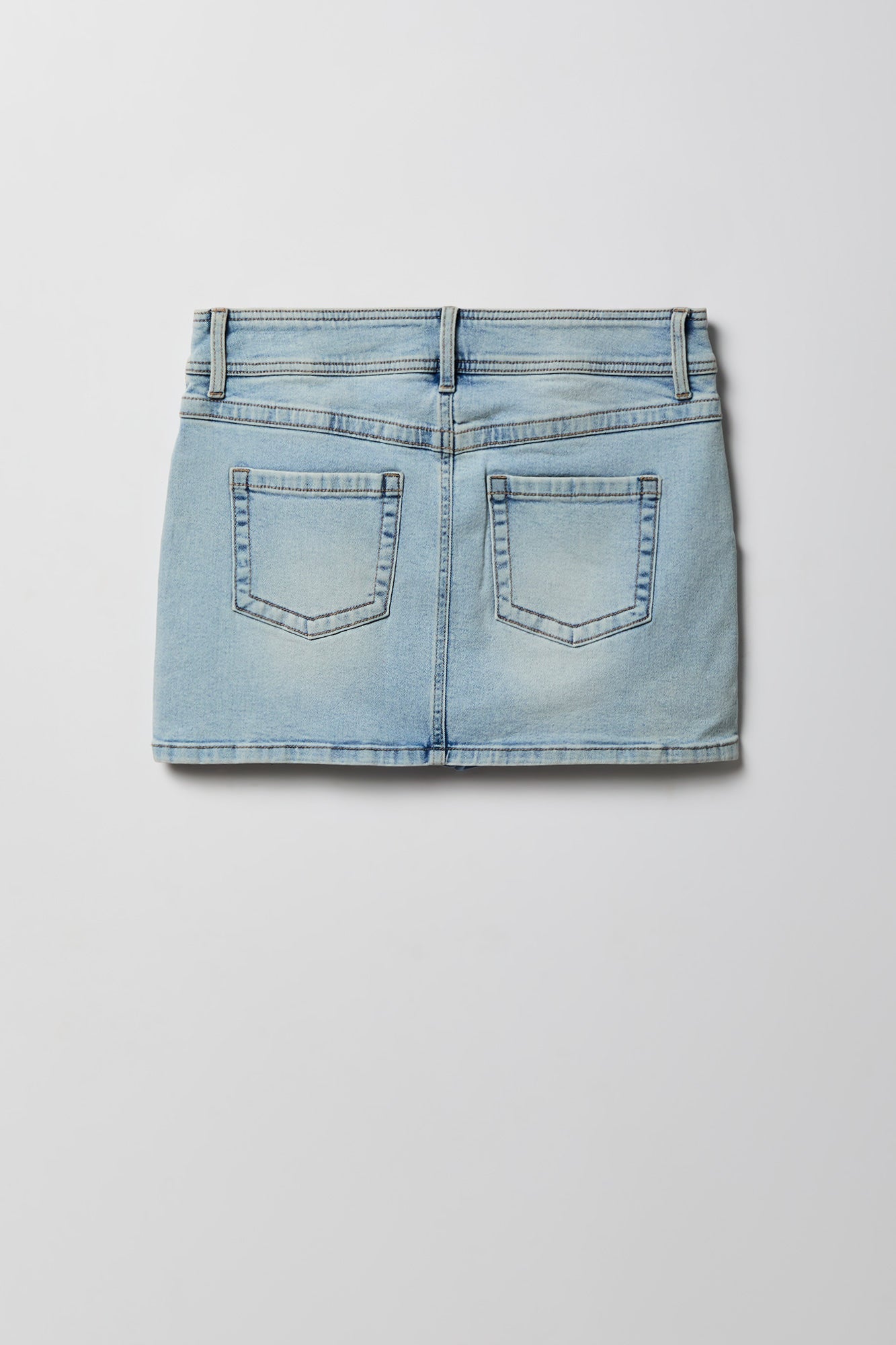 Micro Denim Skort