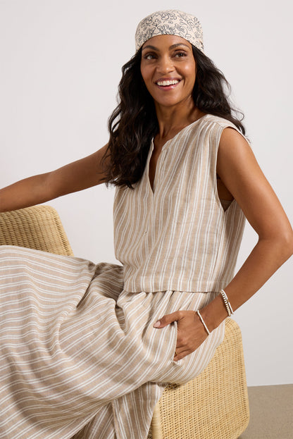 Callie V Neck Top