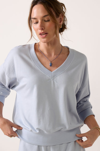 Everyday V Neck Sweatshirt