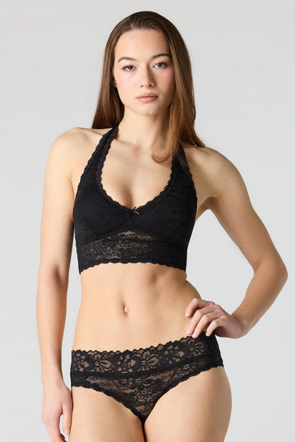 Lace Halter Bralette