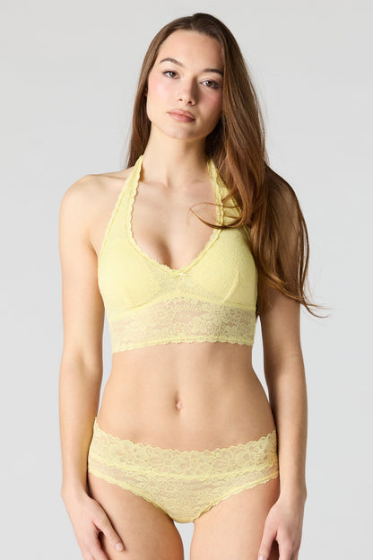 Lace Halter Bralette