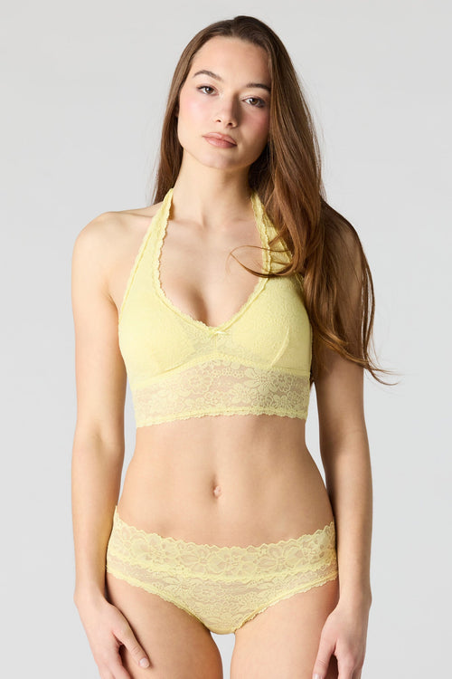 Lace Halter Bralette