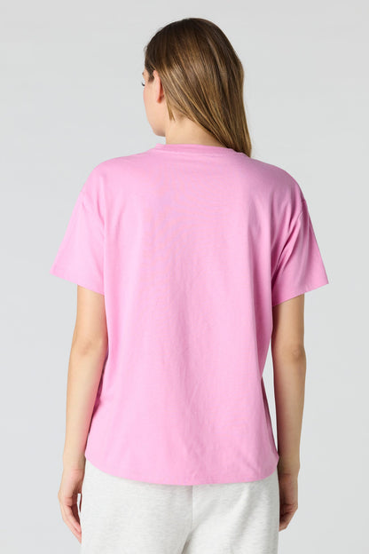 Coca-Cola Graphic Boyfriend T-Shirt