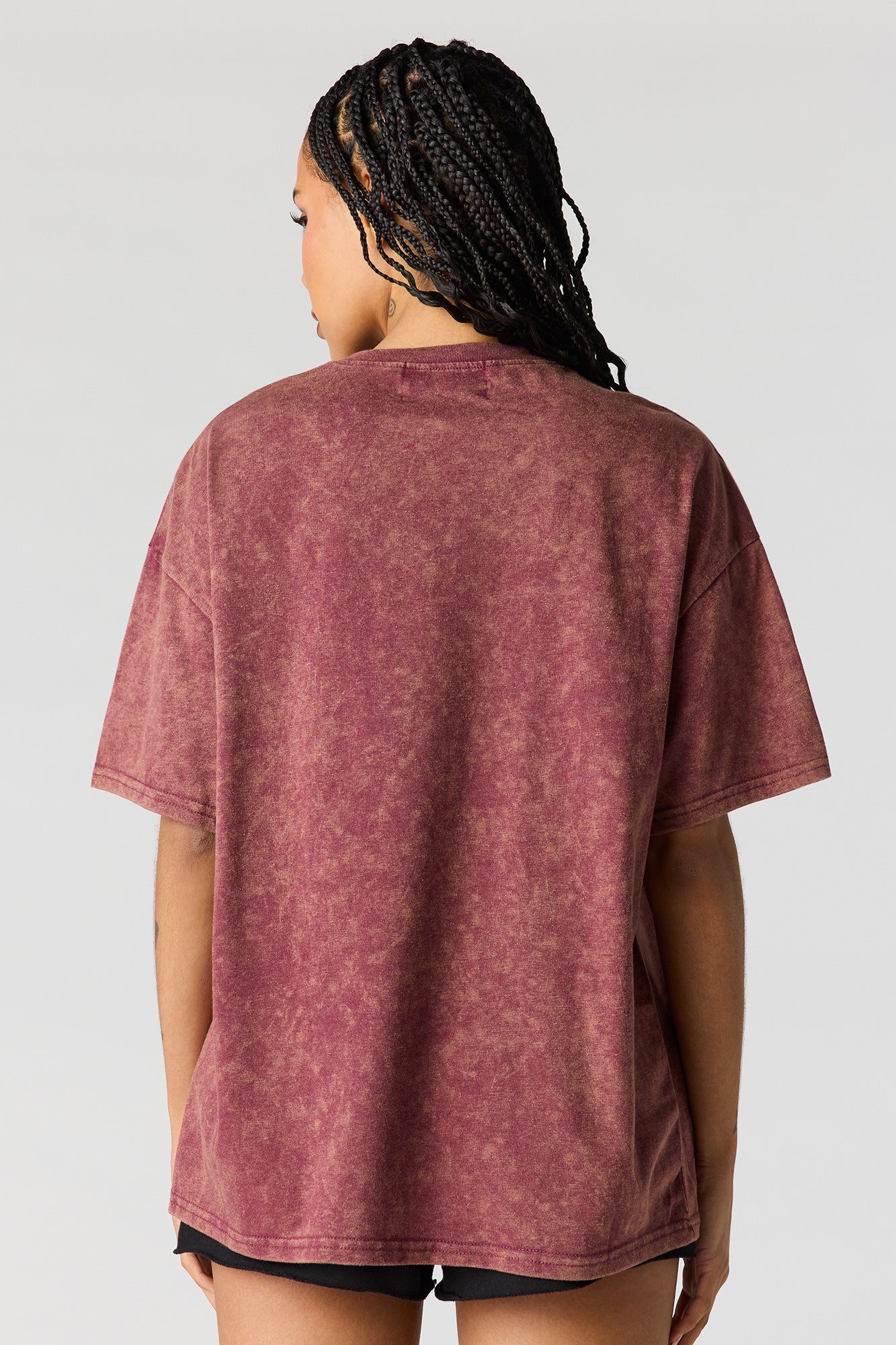 Oversized Coca-Cola Graphic Washed T-Shirt