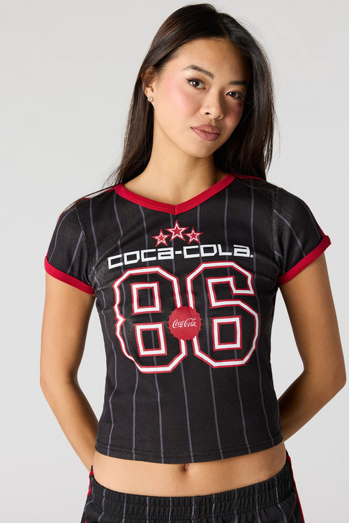 Coca-Cola Graphic Contrast T-Shirt