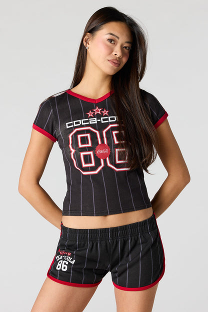 Coca-Cola Graphic Fleece Dolphin Short