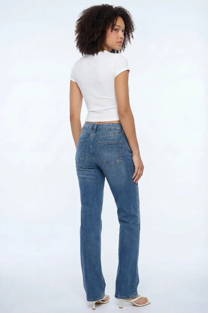 Low Rise Bootcut Vintage Medium Jean