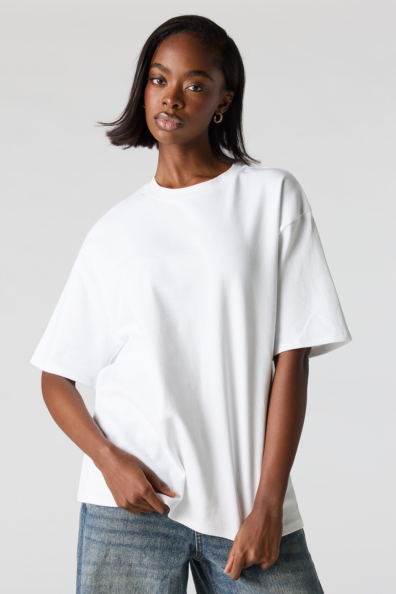 Luxe Heavy Cotton Oversized Boxy T-Shirt