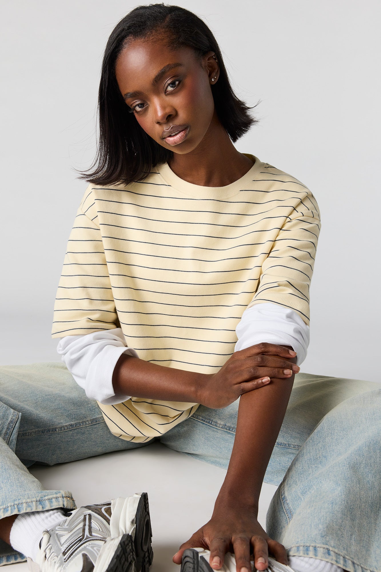 Luxe Heavy Cotton Oversized Boxy T-Shirt