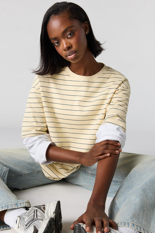 Luxe Heavy Cotton Oversized Boxy T-Shirt