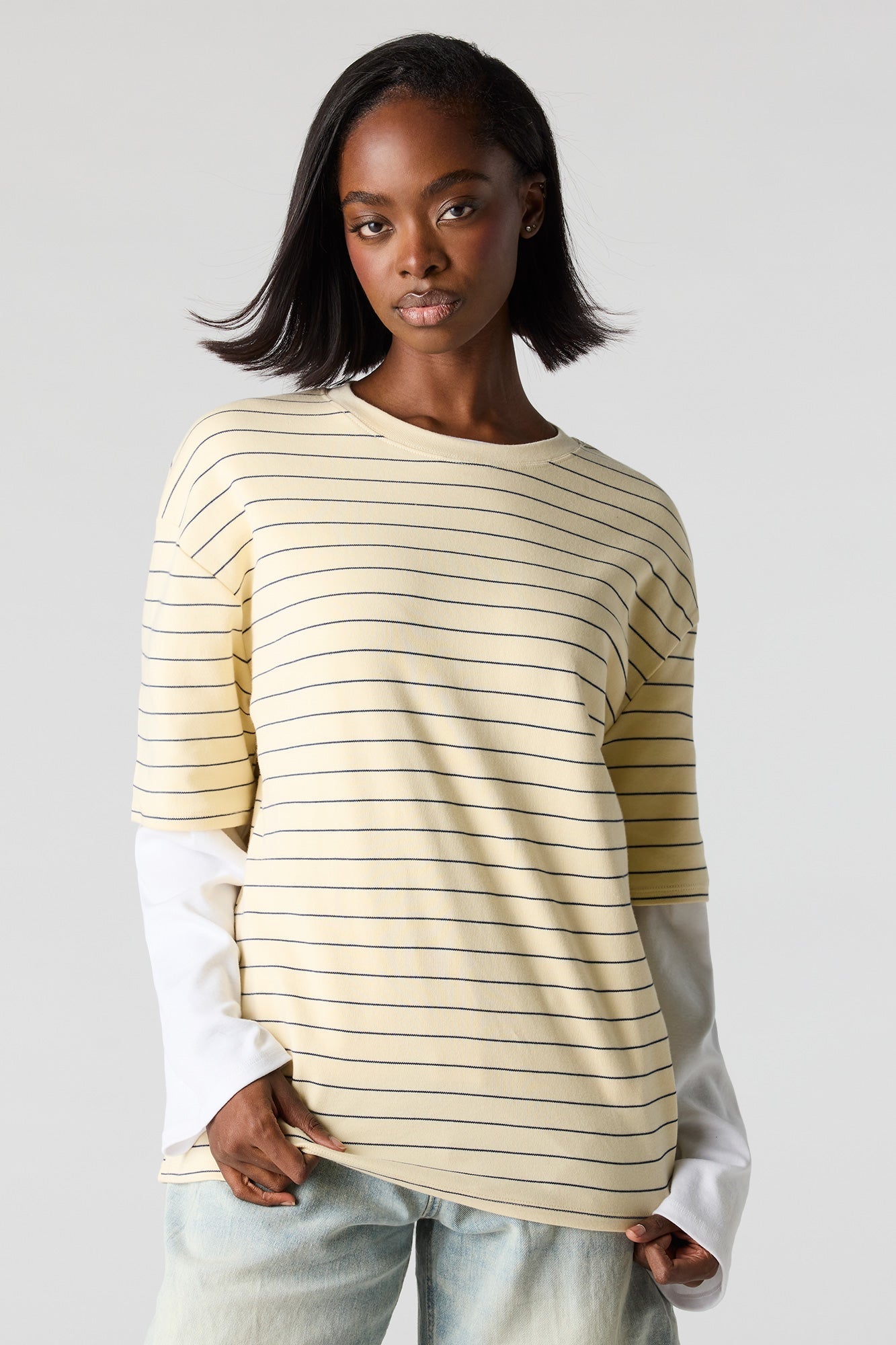 Luxe Heavy Cotton Oversized Boxy T-Shirt