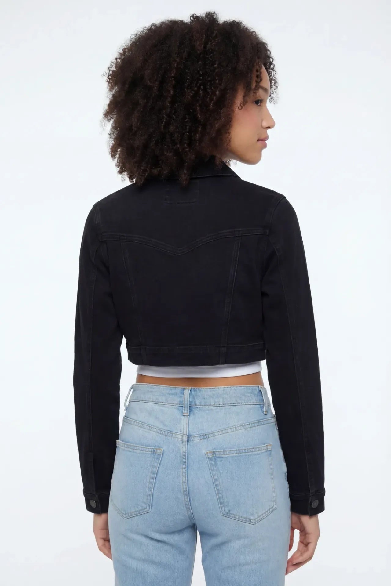 Classic Cropped Denim Jacket