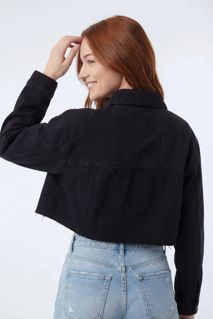 Cropped Denim Jacket