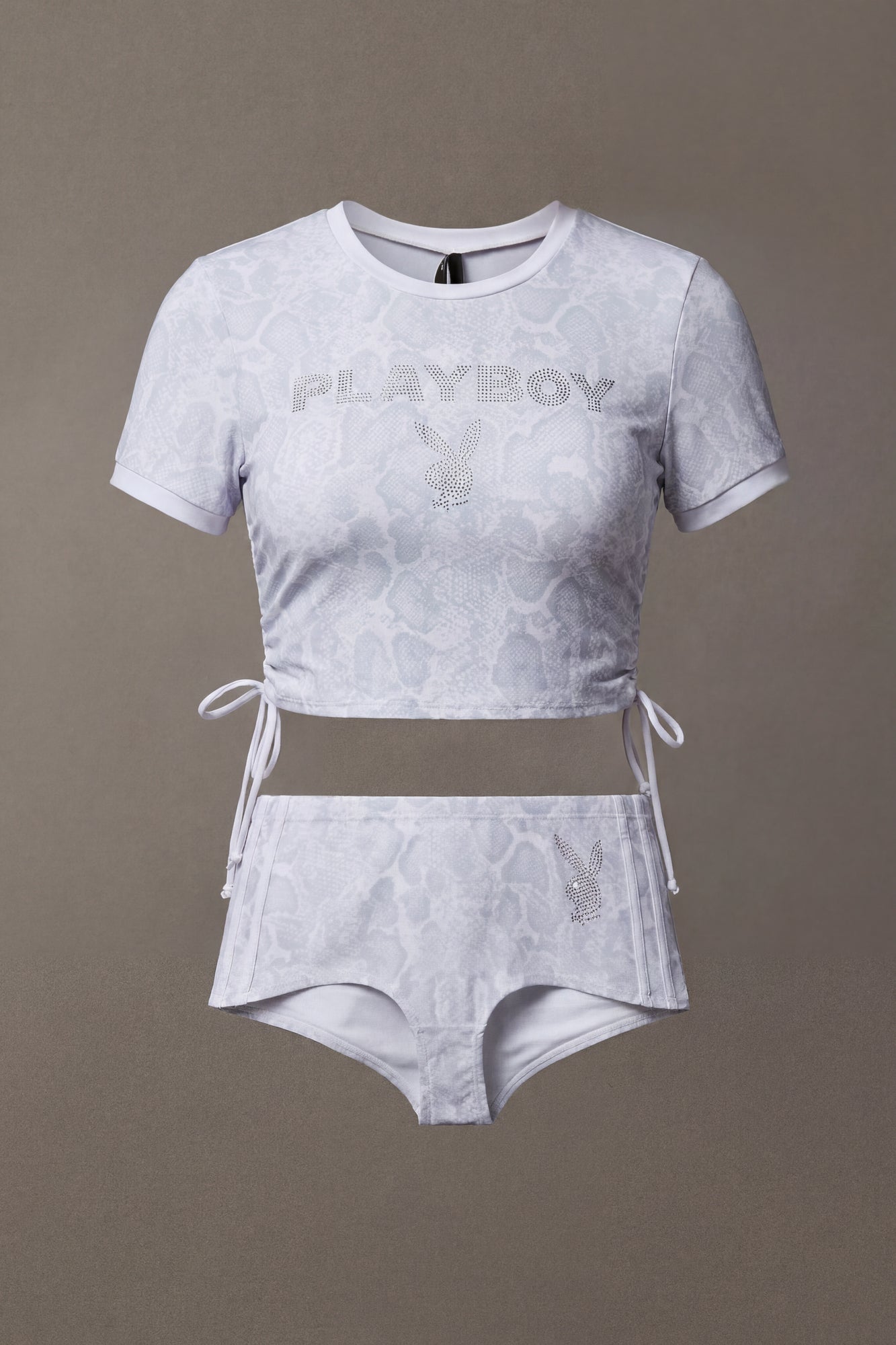 Playboy Rhinestone Cheeky Bikini Bottom
