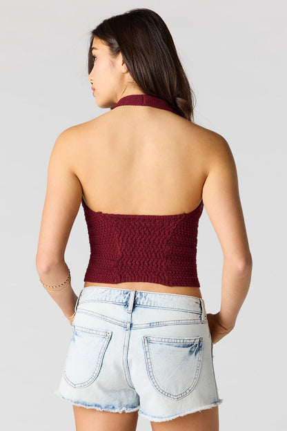 Crochet Halter Top