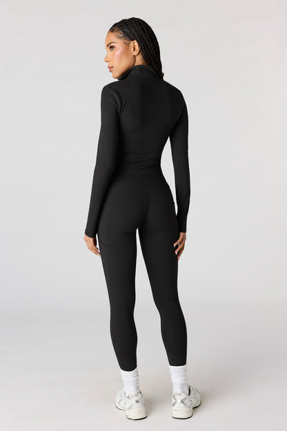 Active High Density Side Pocket Legging