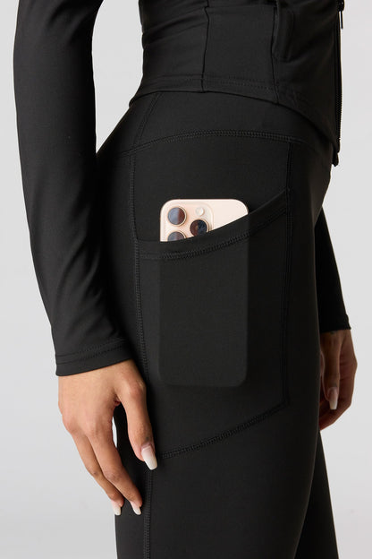 Active High Density Side Pocket Legging