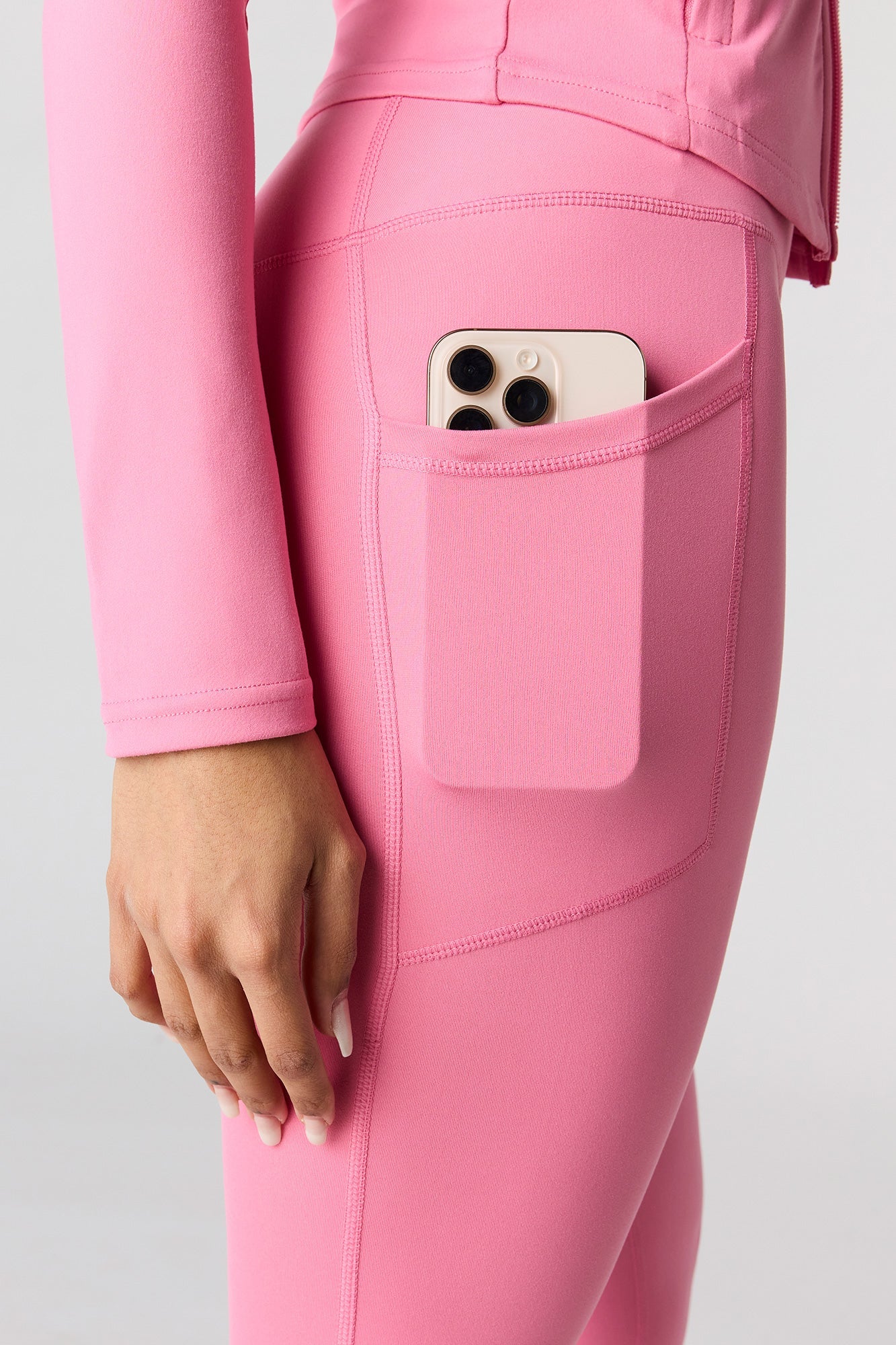 Active High Density Side Pocket Legging