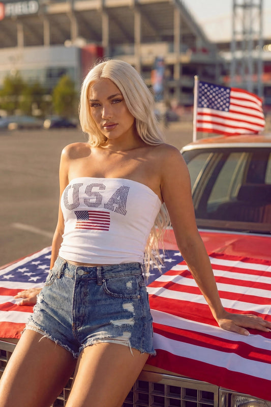 USA Graphic Tube Top