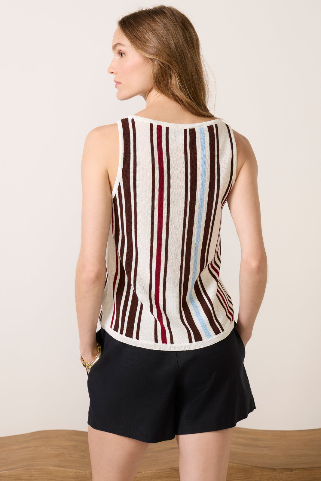 Annie Vertical Stripe Tank