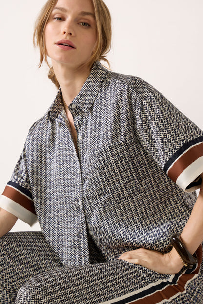 Catherine Satin Shirt