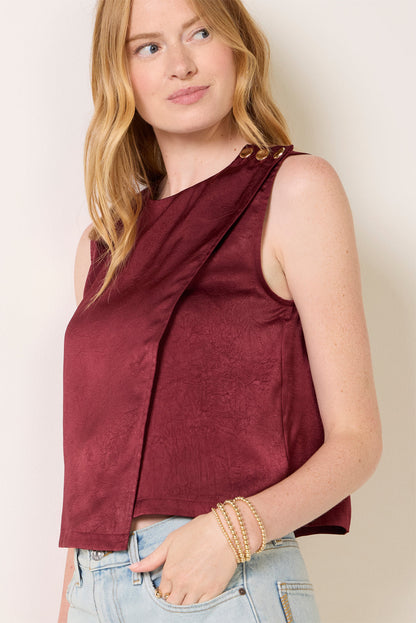 Ellery Satin Top