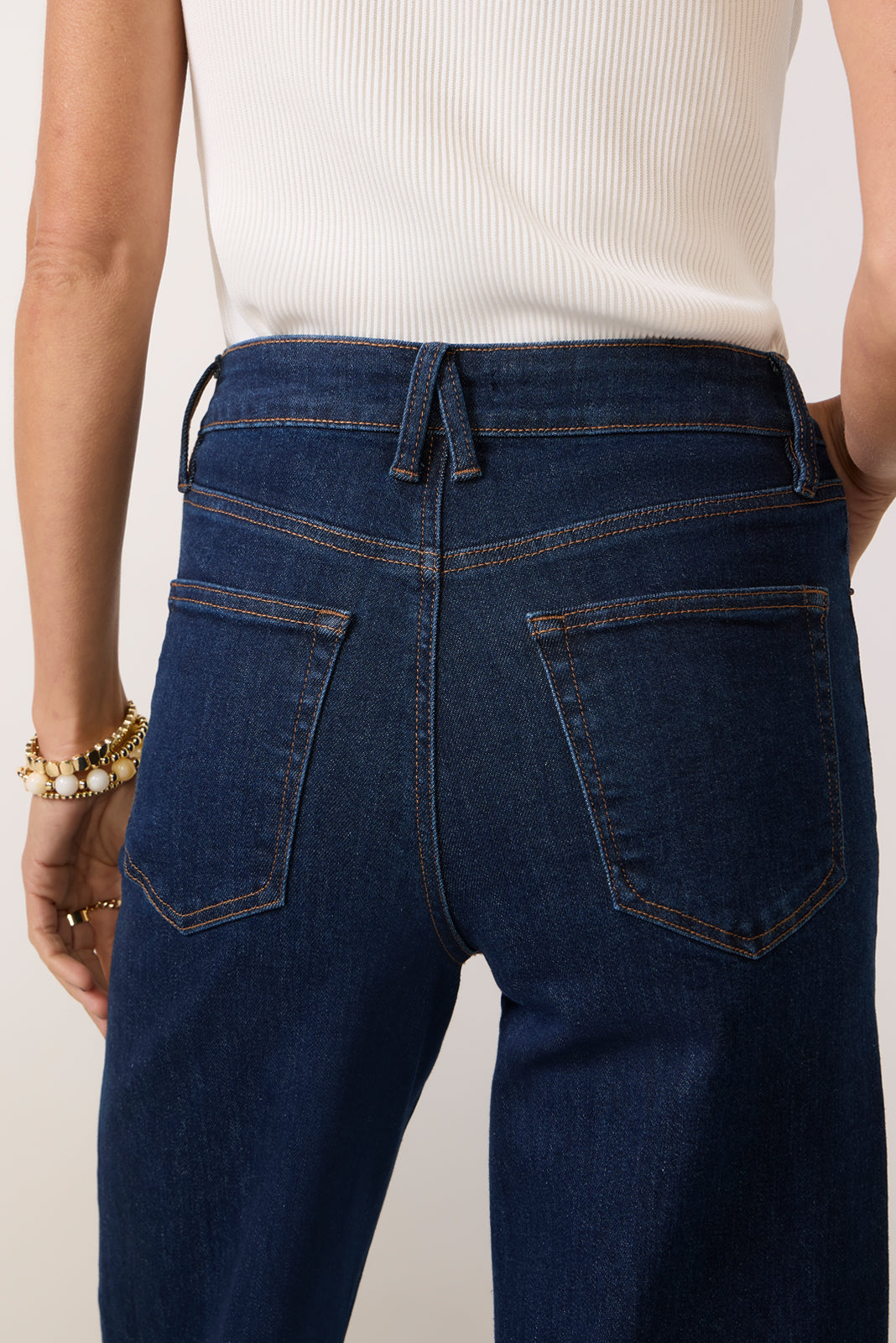 High Waist Palazzo Ankle