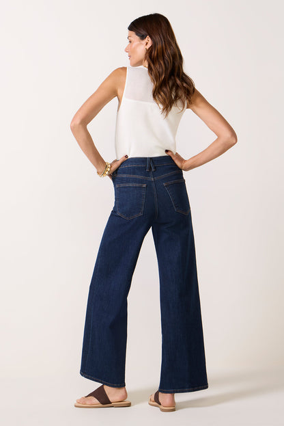 High Waist Palazzo Ankle
