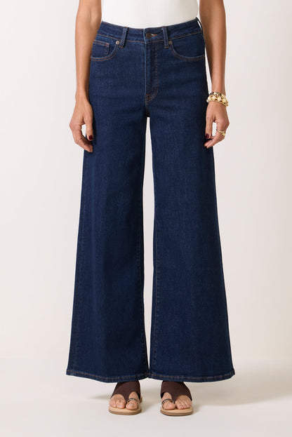 High Waist Palazzo Ankle
