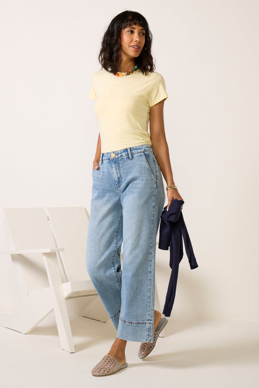 Charlotte Straight w Trouser Pockets