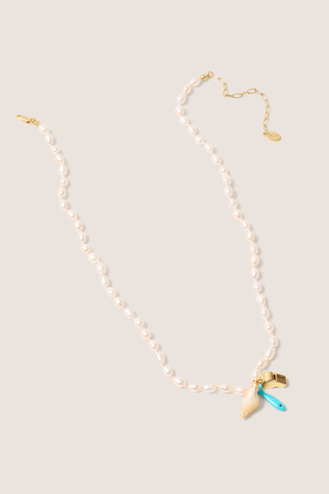 Freshwater Pearl Charm Necklace
