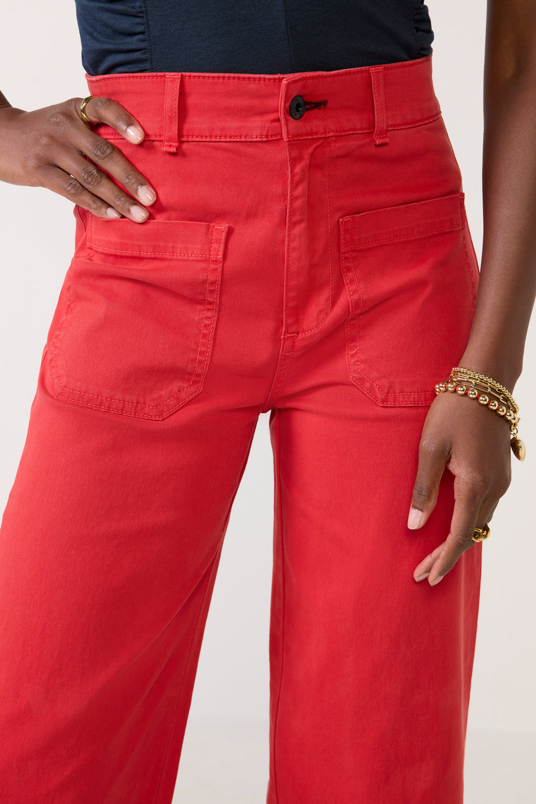 Cropped Sailor Pant