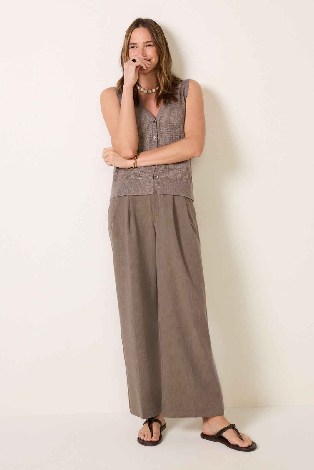 Alysha Wide Leg Trouser