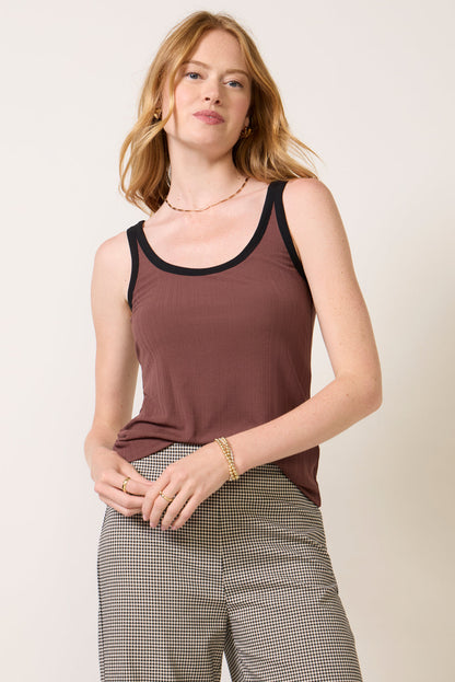 Ayda Scoop Neck Tank